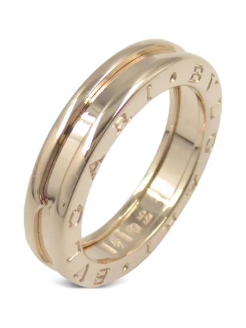 Bvlgari Pre-Owned 10's 18kt rose gold B-zero1 ring