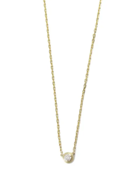 Cartier 10's 18kt yellow gold Amour diamond necklace