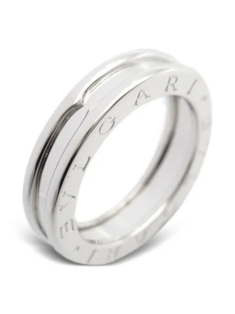 Bvlgari Pre-Owned 2010s 18K white gold B-zero1 ring