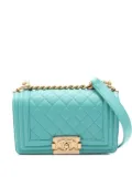 CHANEL Pre-Owned 2019 small Boy handbag - Green