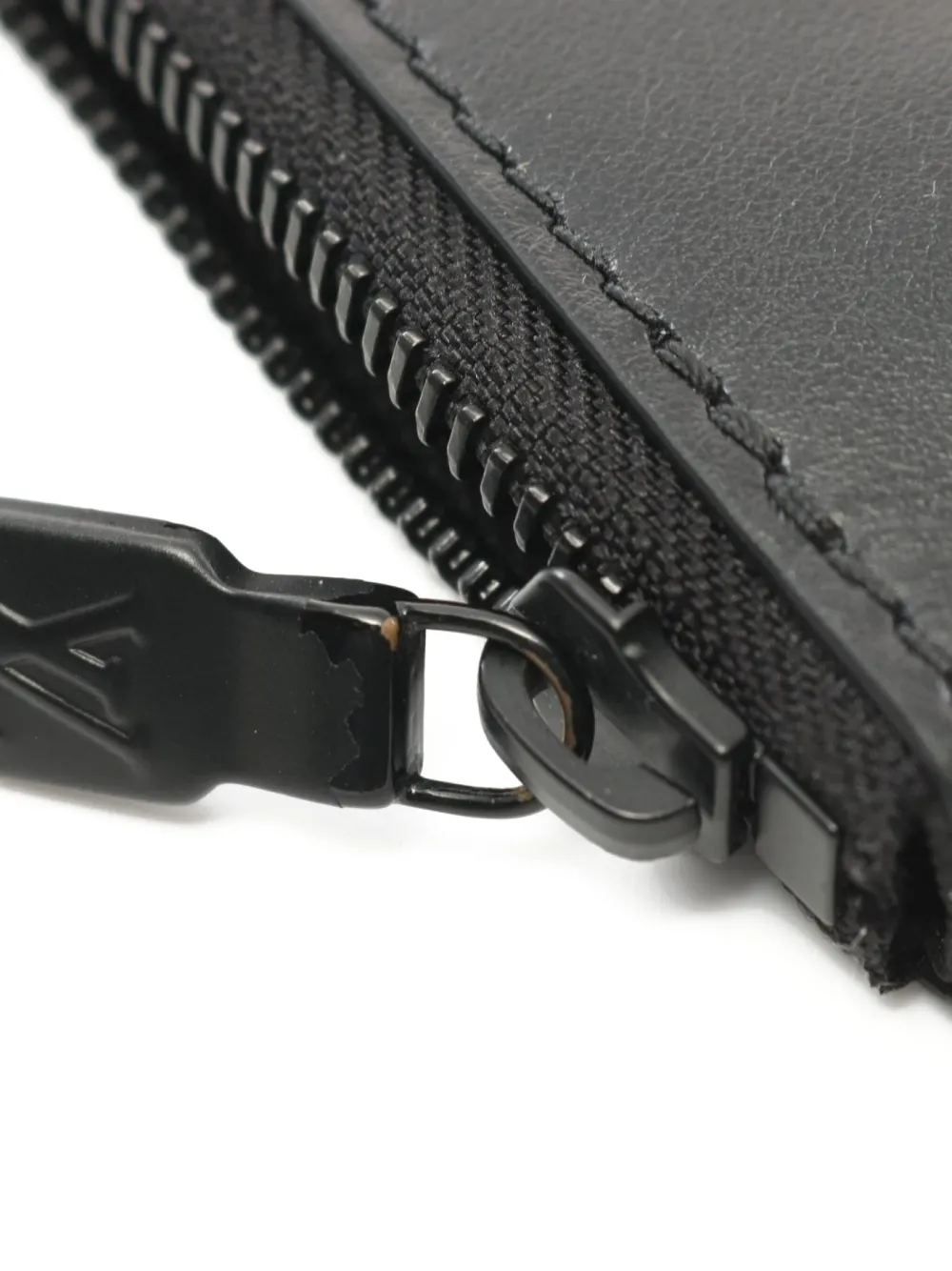 Pre-owned Louis Vuitton 10s Pochette To-go Monogram Eclipse Clutch Bag In Black