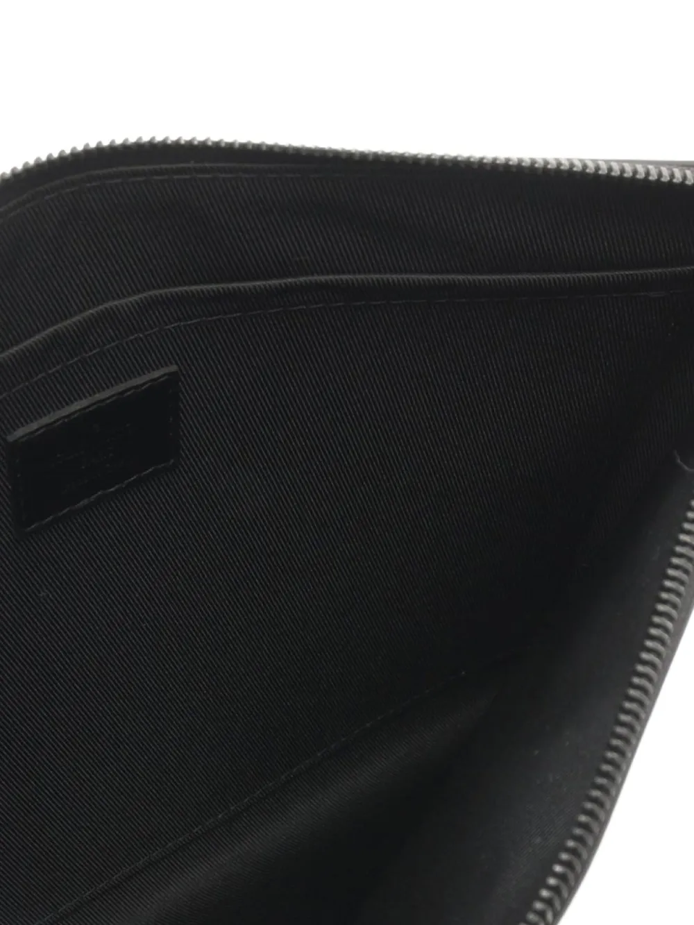 Pre-owned Louis Vuitton 10s Pochette To-go Monogram Eclipse Clutch Bag In Black