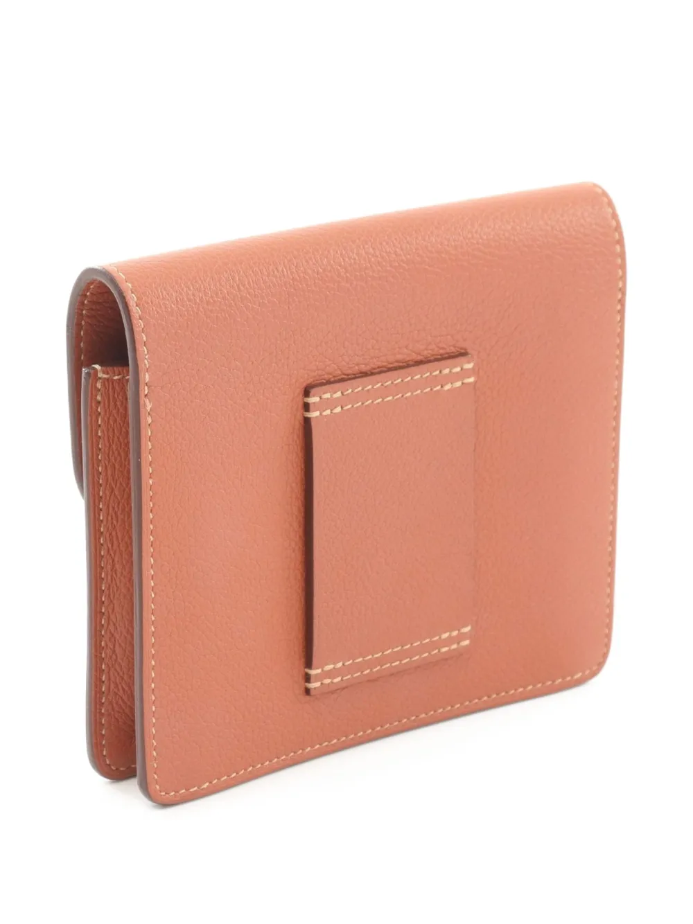 Hermès Pre-Owned 2021 Lawris slim Flash Blue Frida bi-fold wallet | Pre-Owned | Image 2