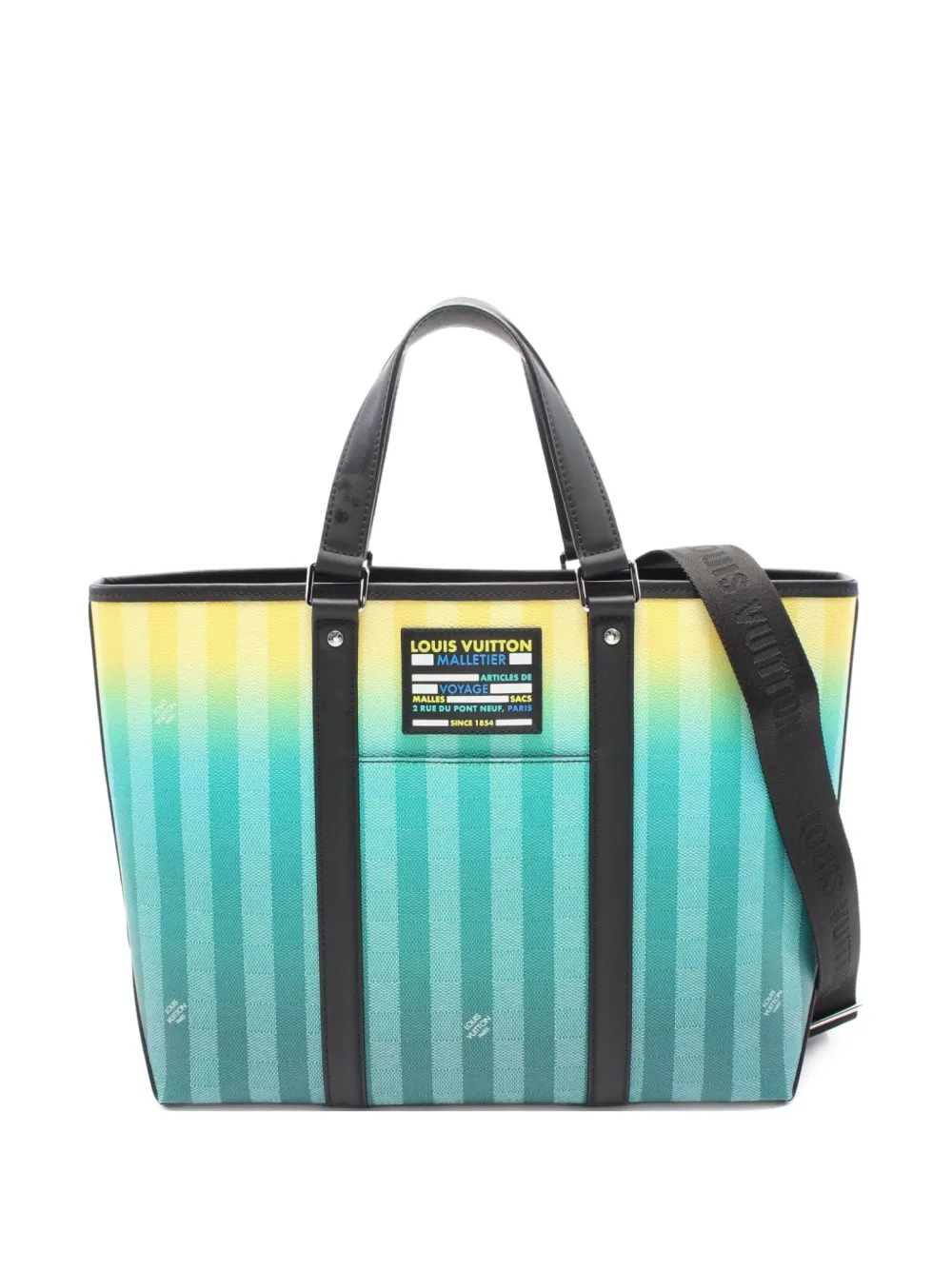Louis Vuitton Pre-Owned 2021 ウィークエンド PM ハンドバッグ - グリーン Louis Vuitton Pre-Owned 2021 ウィークエンド PM ハンドバッグ - グリーン