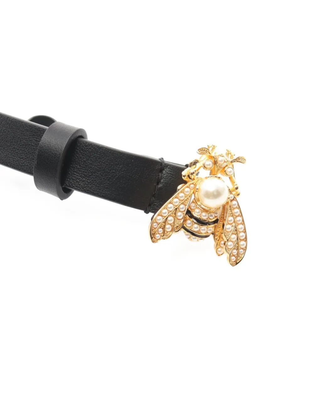 Christian Dior Pre-Owned 2010s Bee leather belt | Image 2
