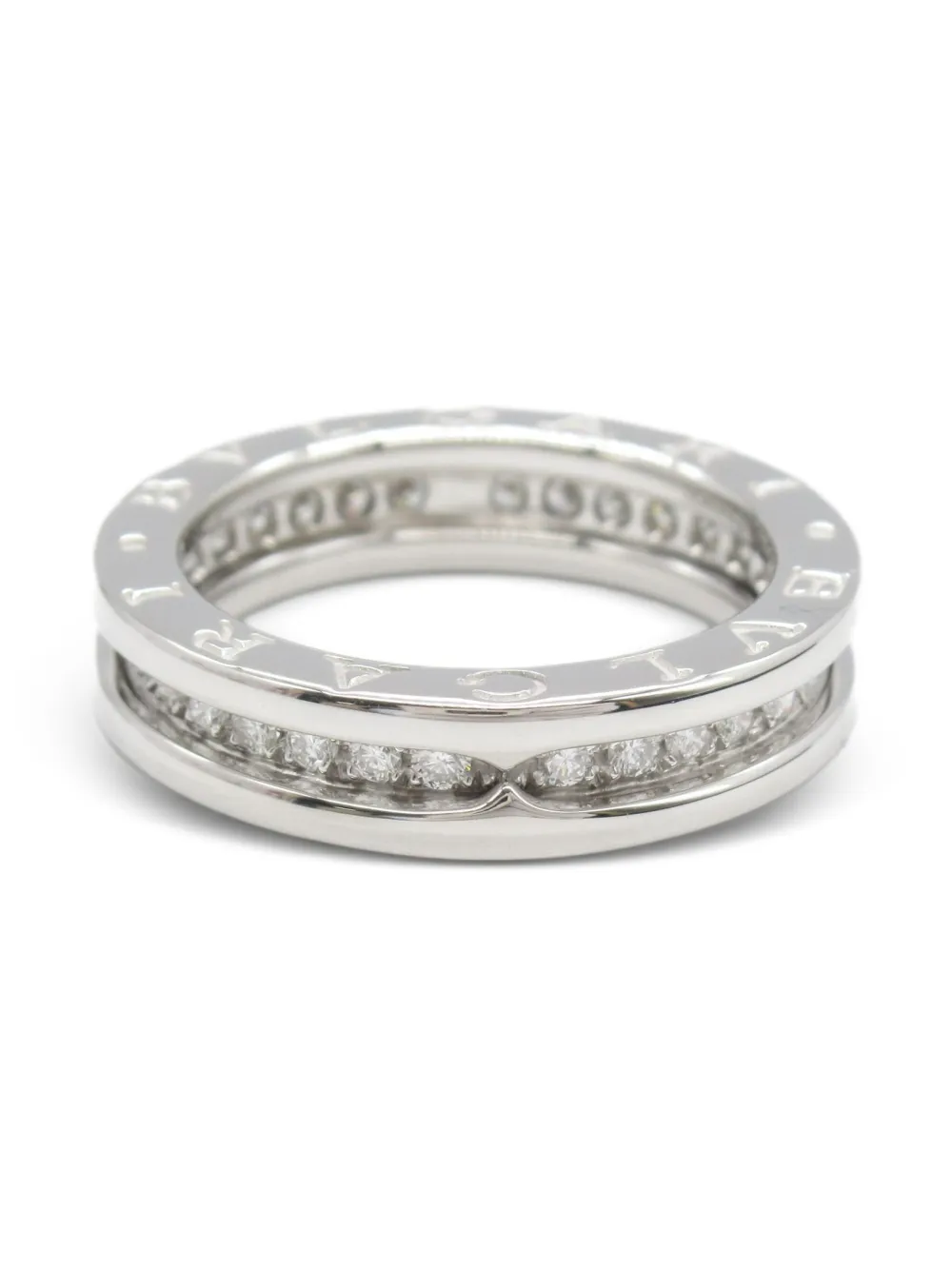 Bvlgari Pre-Owned anillo B-zero1 en oro blanco de 18kt 2010 | Mujer | Image 2