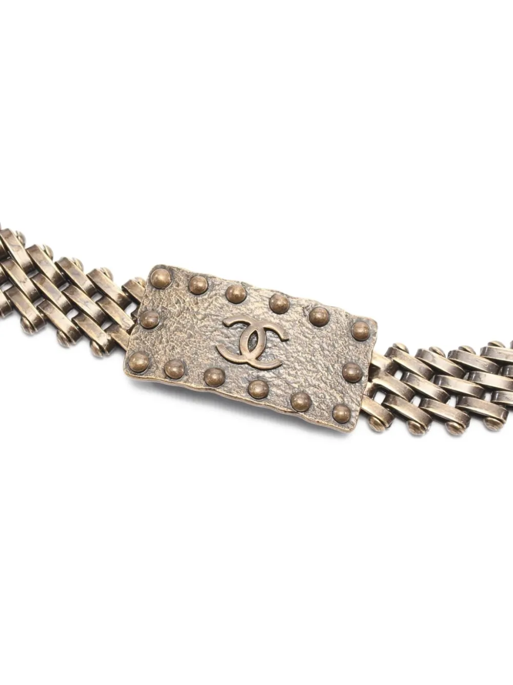 CHANEL Pre-Owned cinturón Coco Mark 1986-1988 | Image 2