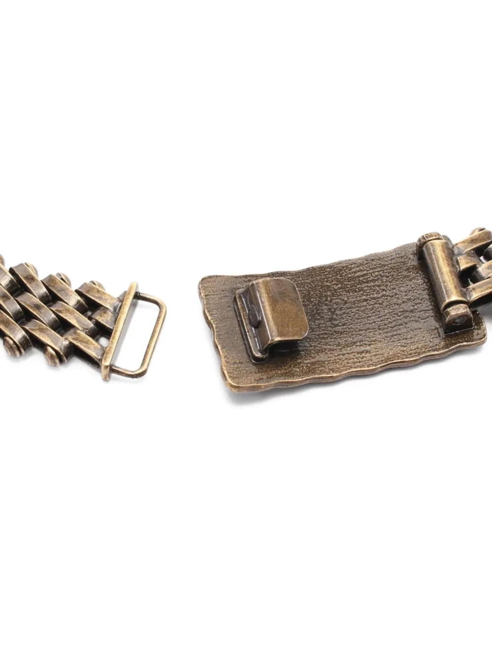 Pre-owned Chanel 1986-1988 Coco Mark Belt Belt In Gold