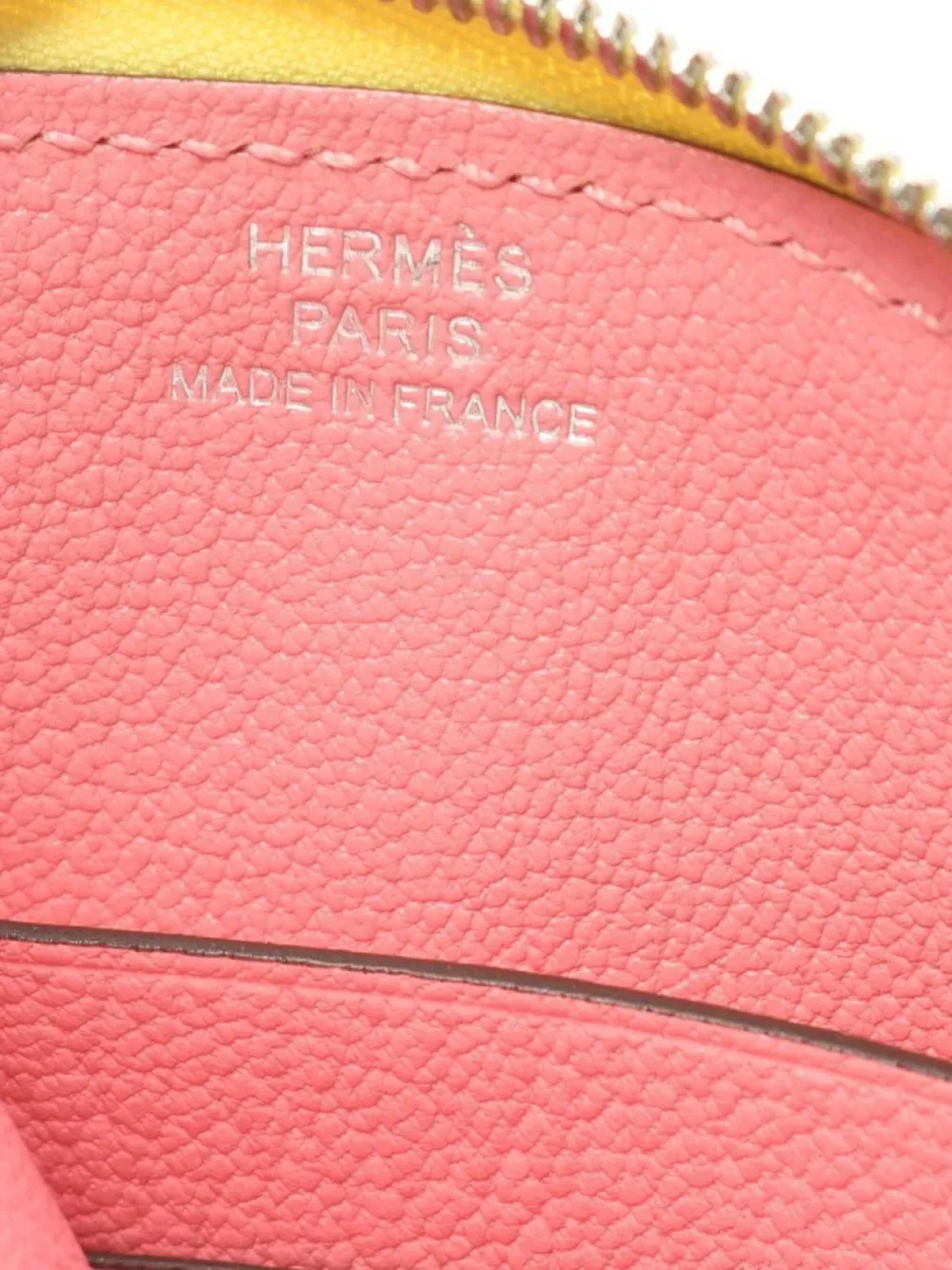 Pre-owned Hermes 2020 Paddock Coin Purse In Pink
