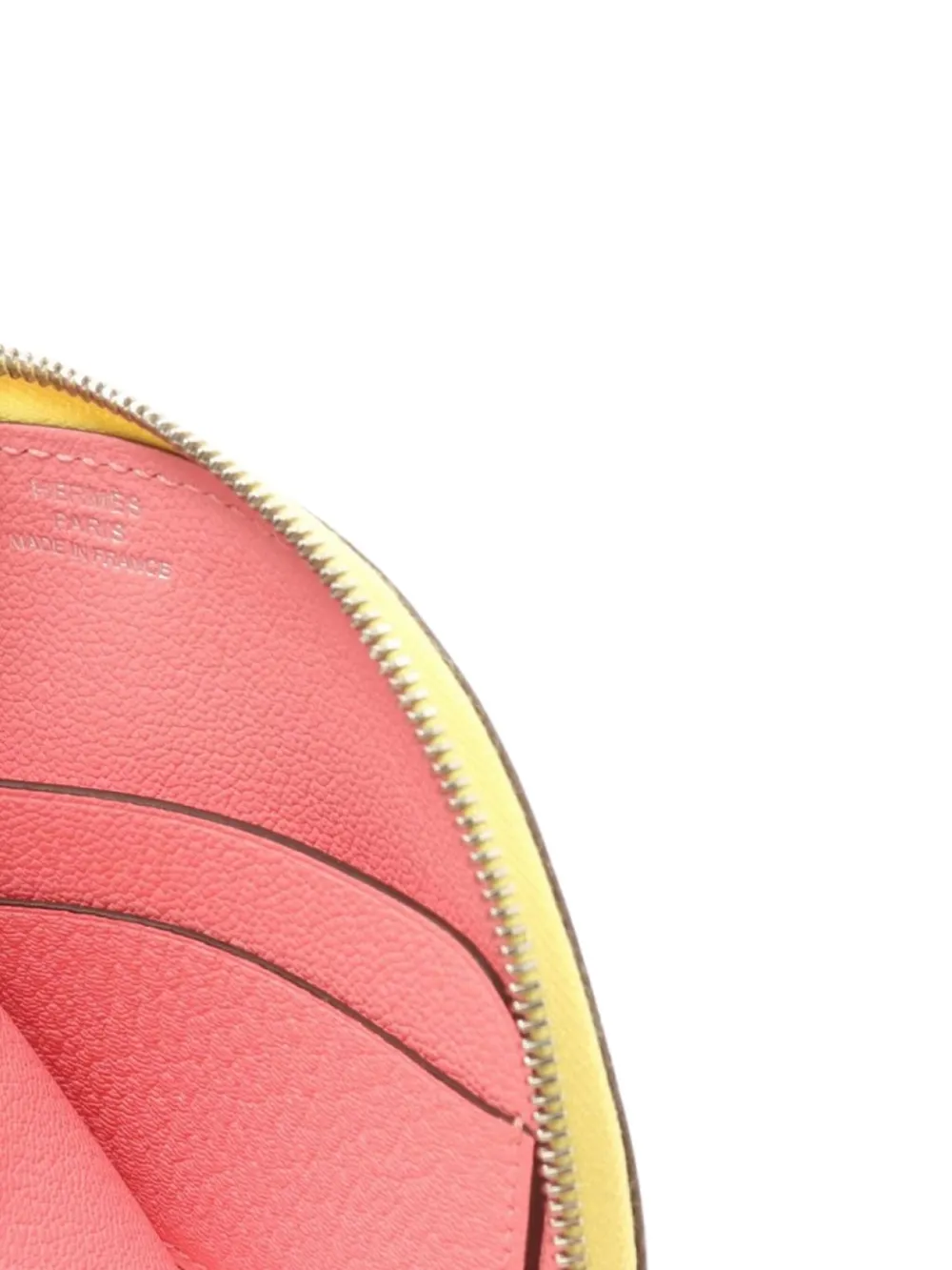 Pre-owned Hermes 2020 Paddock Coin Purse In Pink