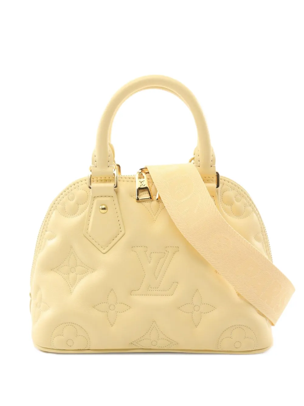 Louis Vuitton Pre-Owned 2021 アルマ BB ハンドバッグ - イエロー Louis Vuitton Pre-Owned 2021 アルマ BB ハンドバッグ - イエロー