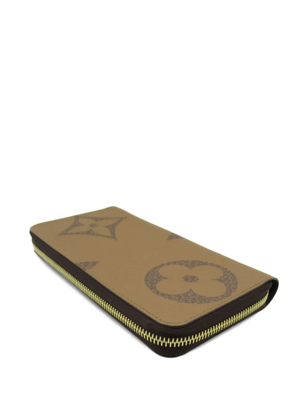 Pre-owned Louis Vuitton 2021 Zippy Wallet In Brown