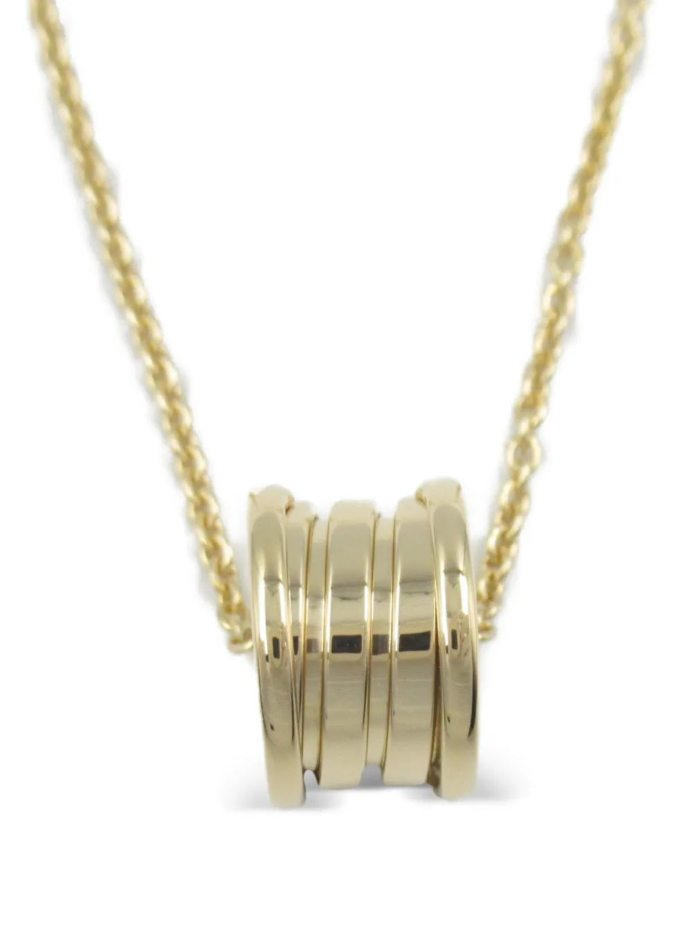 Bvlgari Pre-Owned 2010s ビー ゼロワン ネックレス 18Kイエローゴールド - ゴールドトーン Bvlgari Pre-Owned 2010s ビー ゼロワン ネックレス 18Kイエローゴールド - ゴールドトーン
