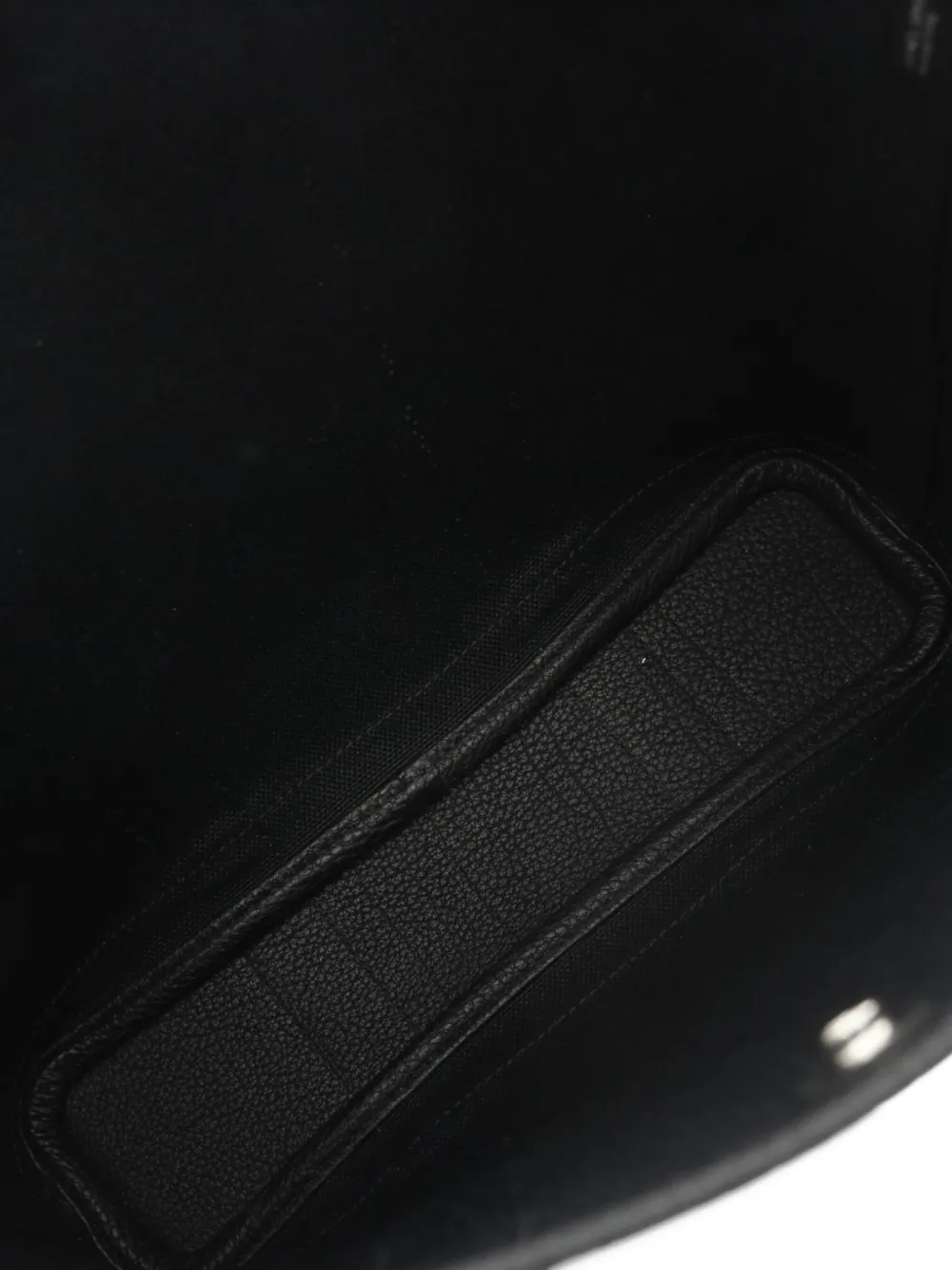 Pre-owned Hermes 2022 Garden Party Pm Two-way Handbag In Black