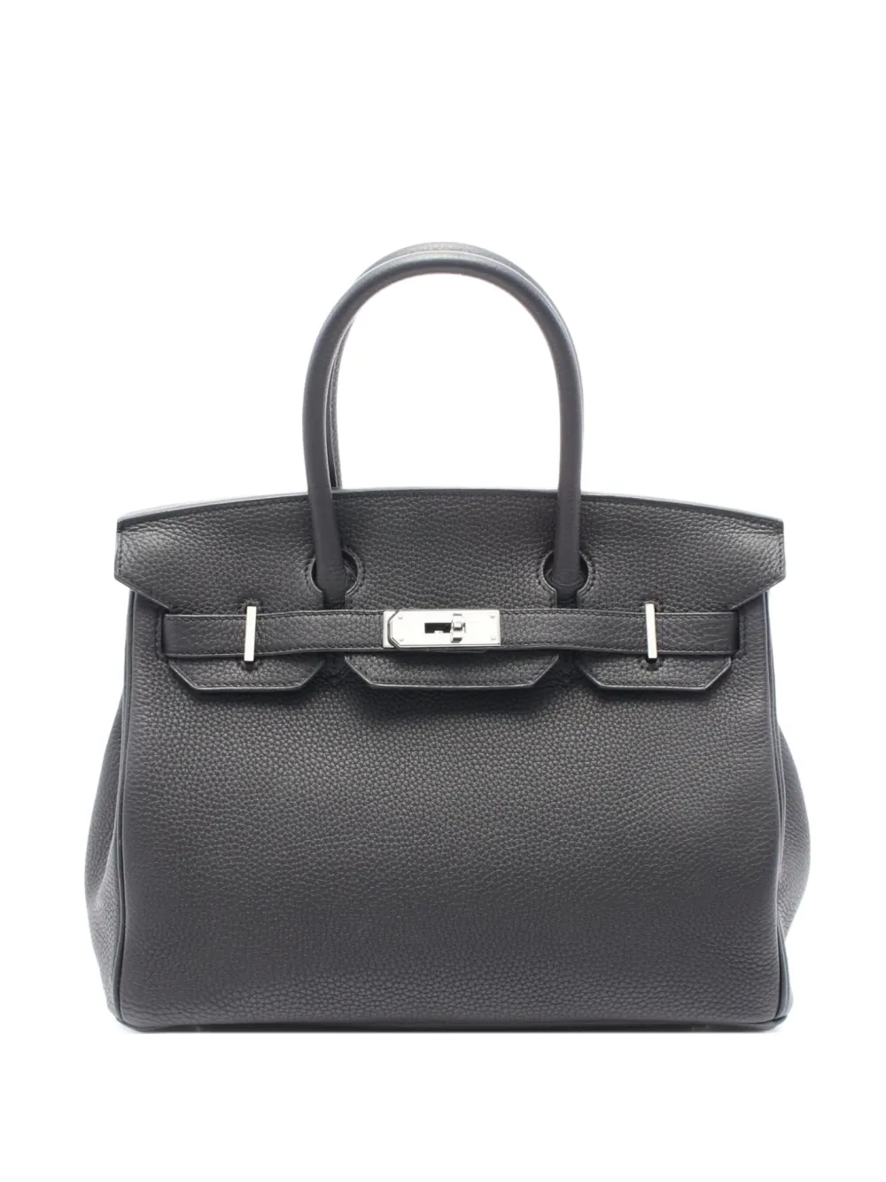 Hermès Pre-Owned 2016 バーキン 30 ハンドバッグ - ブラック Hermès Pre-Owned 2016 バーキン 30 ハンドバッグ - ブラック