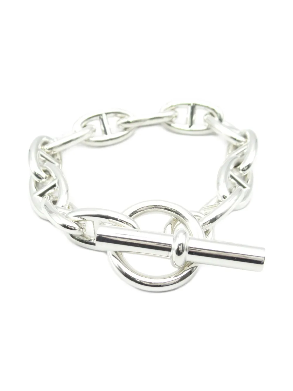 Hermès Pre-Owned pulsera Chaine d'Ancre 2010 | plateado | Image 1