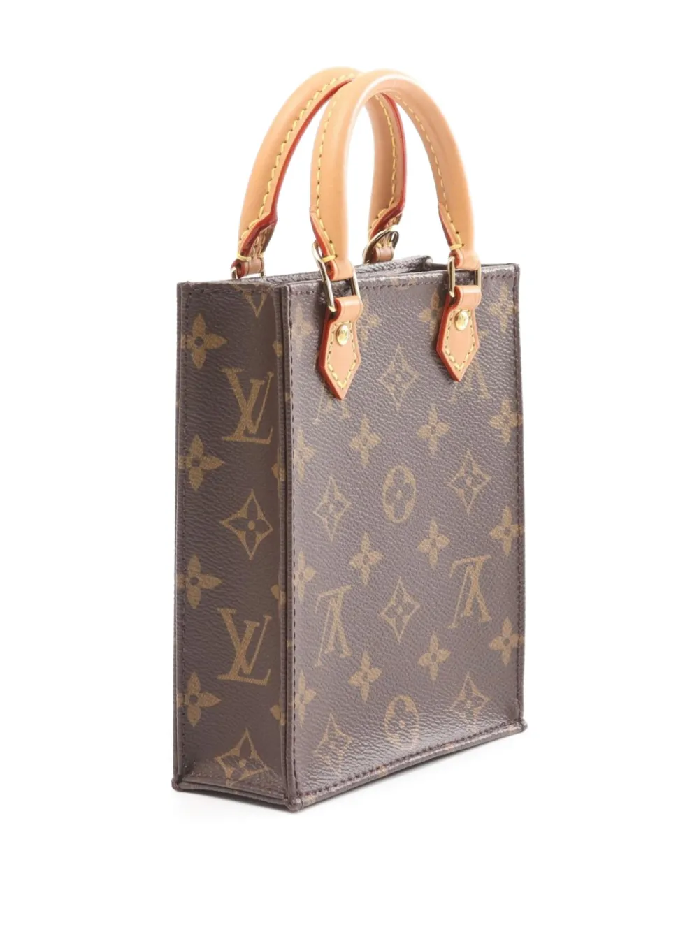 Louis Vuitton Pre-Owned 2020 Petite Sac Plat monogram tote bag | Pre-Owned | Image 2