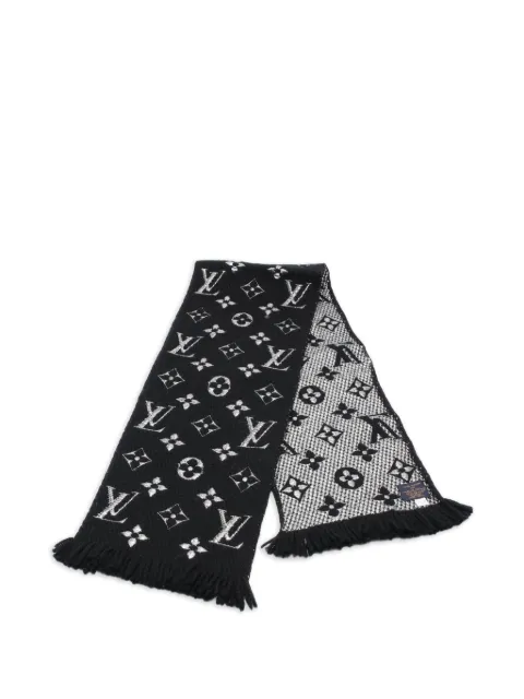 Louis Vuitton Pre-Owned 2020 LV Logomania wool scarf