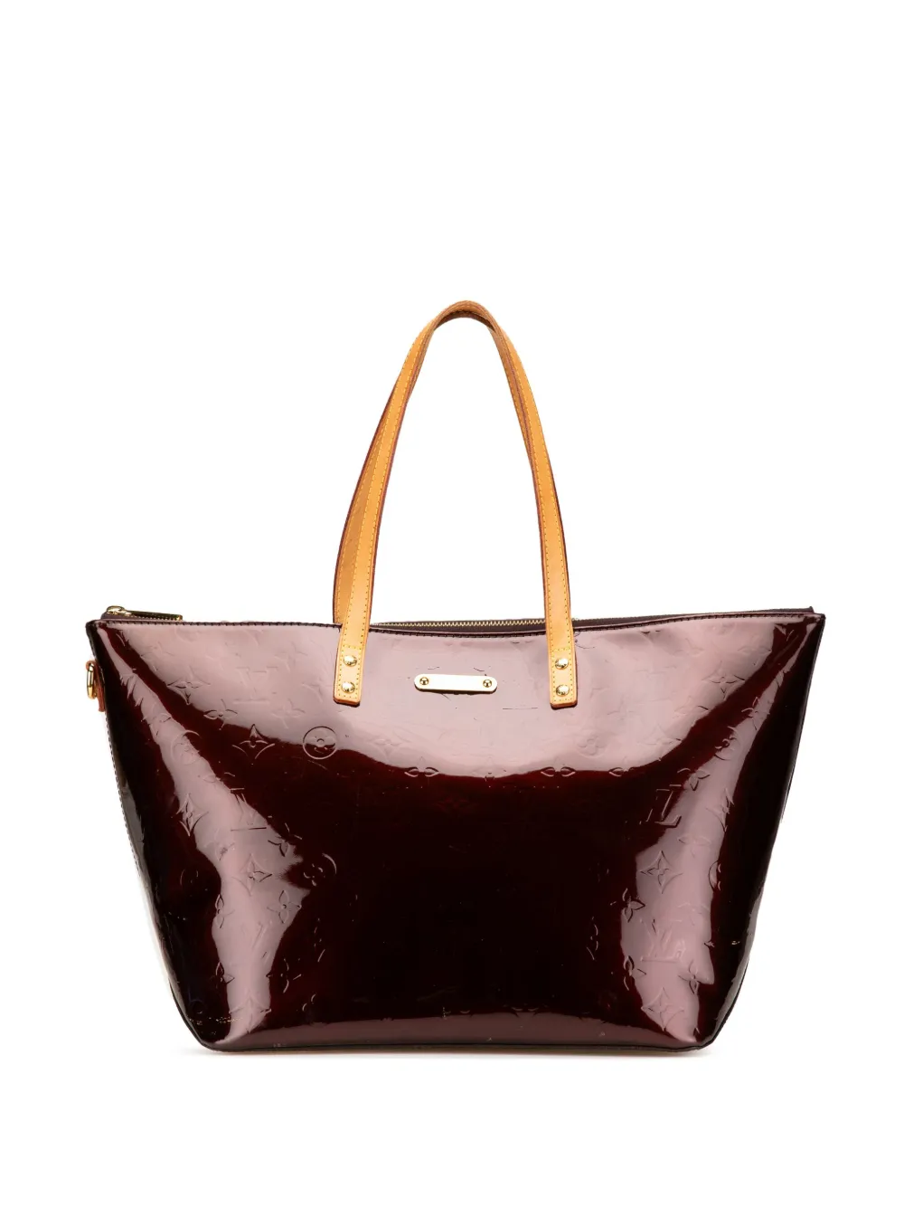 Louis Vuitton Pre-Owned 2000 モノグラム ヴェルニ ベルヴューGM トートバッグ - パープル Louis Vuitton Pre-Owned 2000 モノグラム ヴェルニ ベルヴューGM トートバッグ - パープル