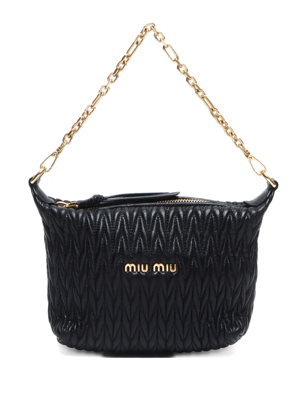 Miu Miu Pre-Owned 2010-2020 Matelasse shoulder bag | Black | Image 1