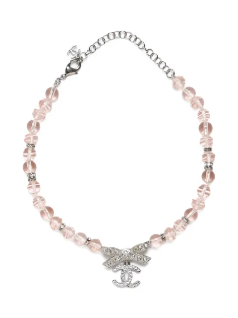 CHANEL Pre-Owned 2023 CC-pendant necklace