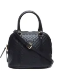 Gucci Pre-Owned 2015-2020s micro GG Shima tote bag - Black