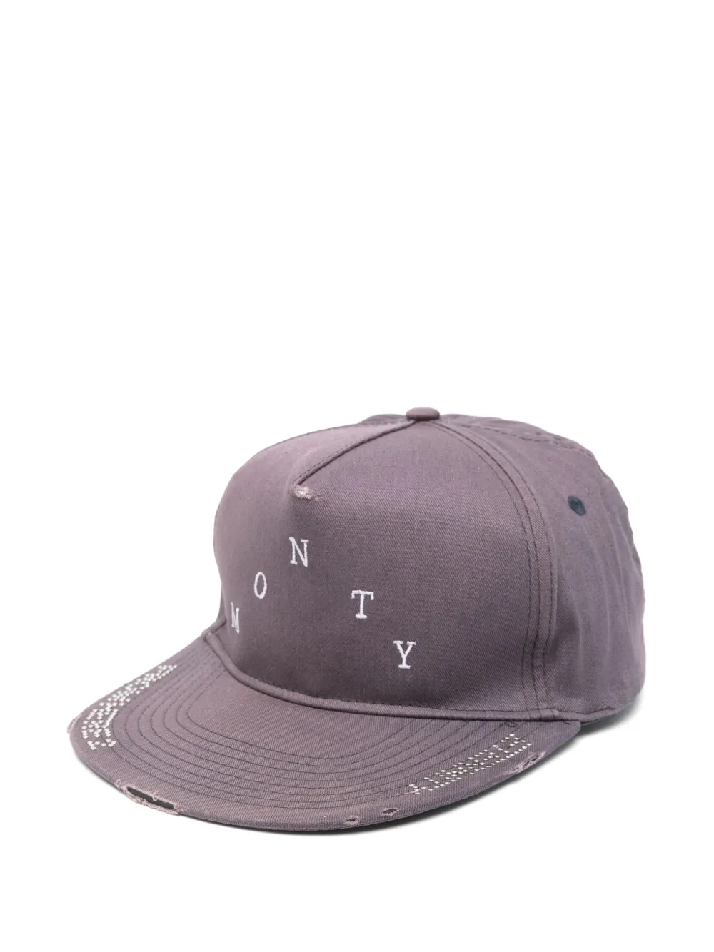 Paly embroidered baseball cap | Purple | Image 1