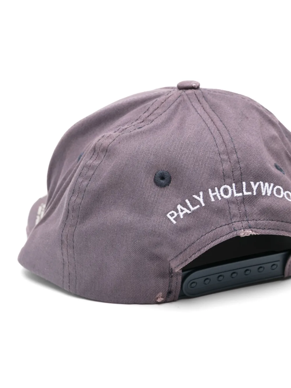 Paly Honkbalpet met borduurwerk - Paars