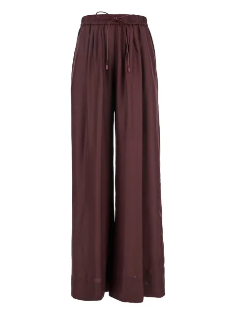 Forte Forte elasticated wide-leg trousers
