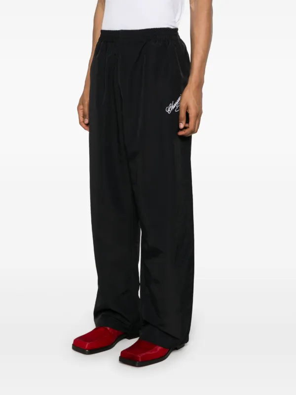 Willy Chavarria トラックパンツ | ブラック | FARFETCH JP