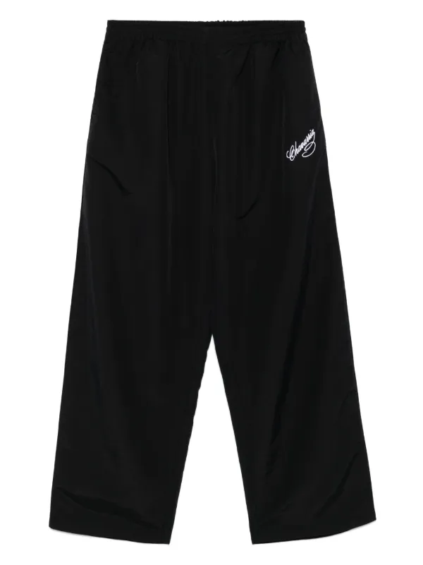 Willy Chavarria トラックパンツ | ブラック | FARFETCH JP