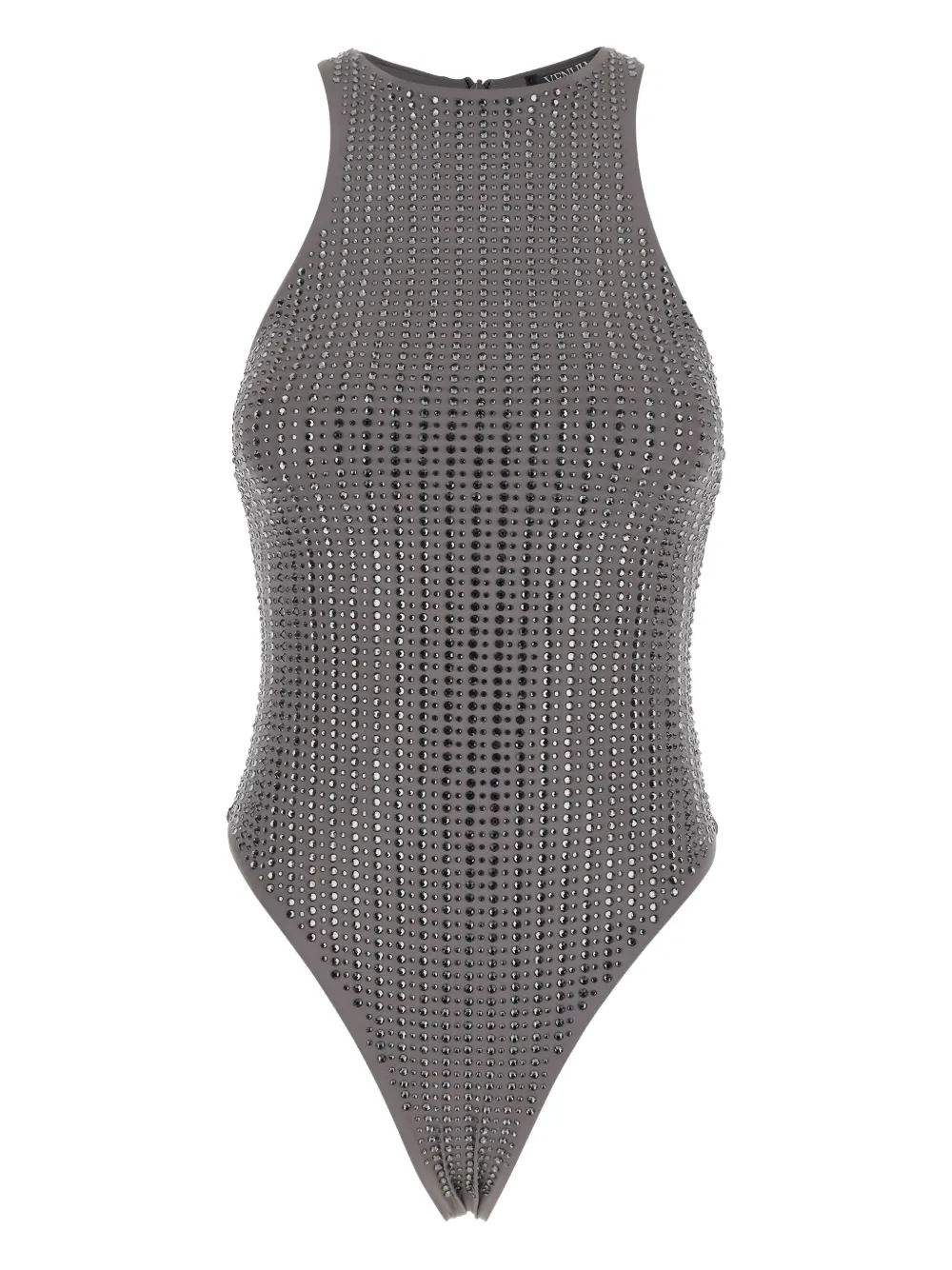 stud-detail swimsuit