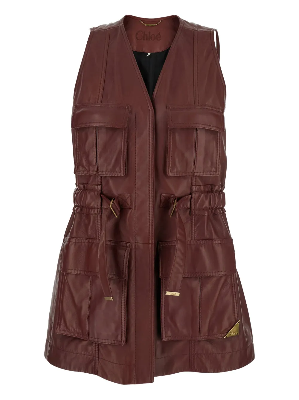 Chloé chaleco utility | rojo | Image 1