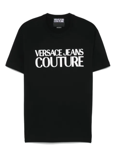 Versace Jeans Couture playera con logo estampado