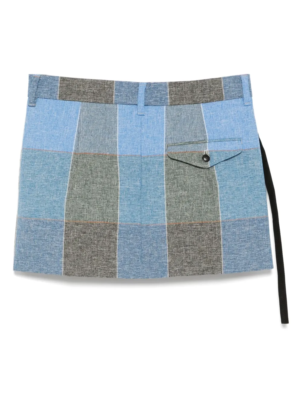 Toga Geruite rok - Blauw