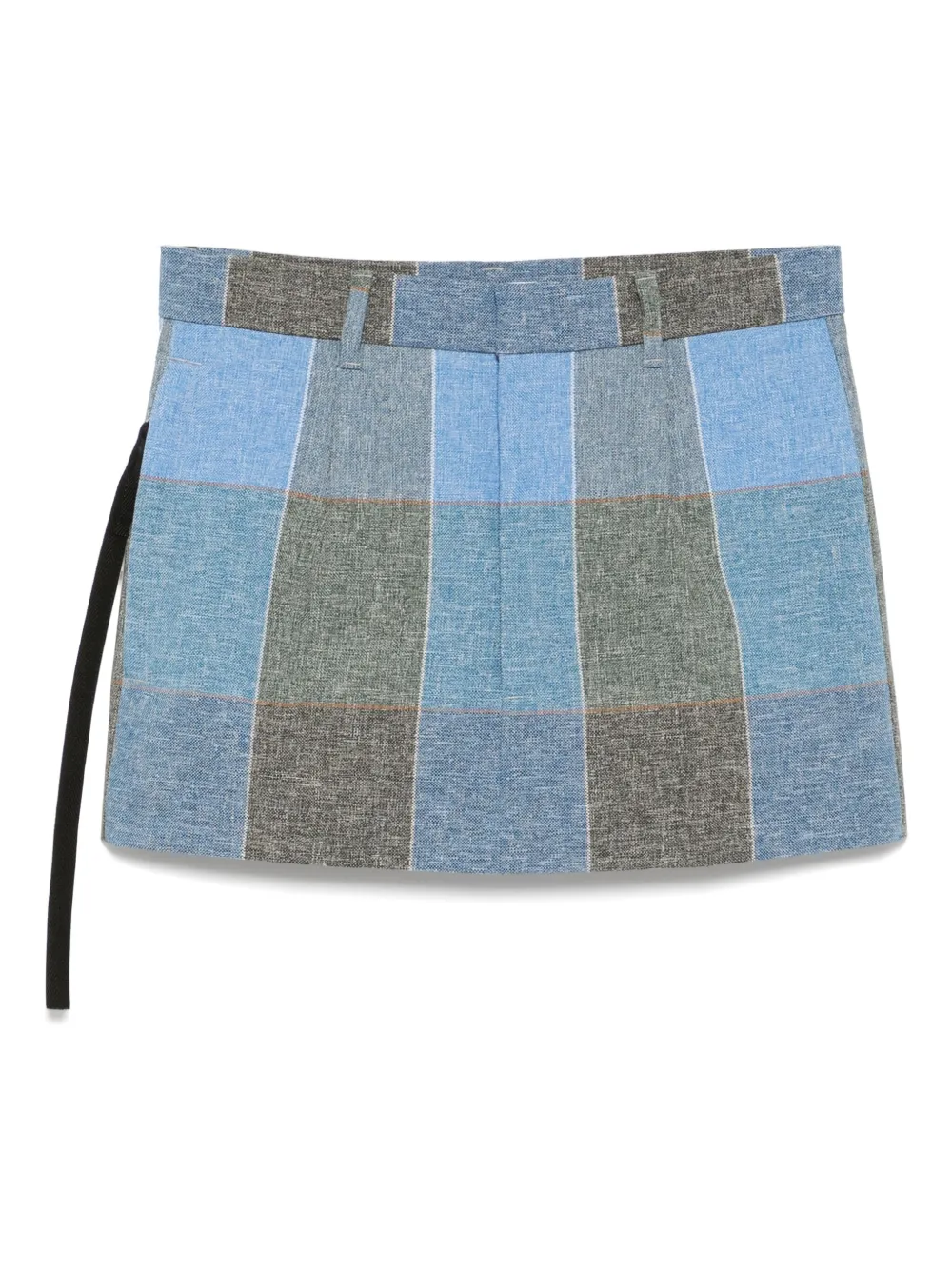 Toga checked skirt | Blue | Image 1