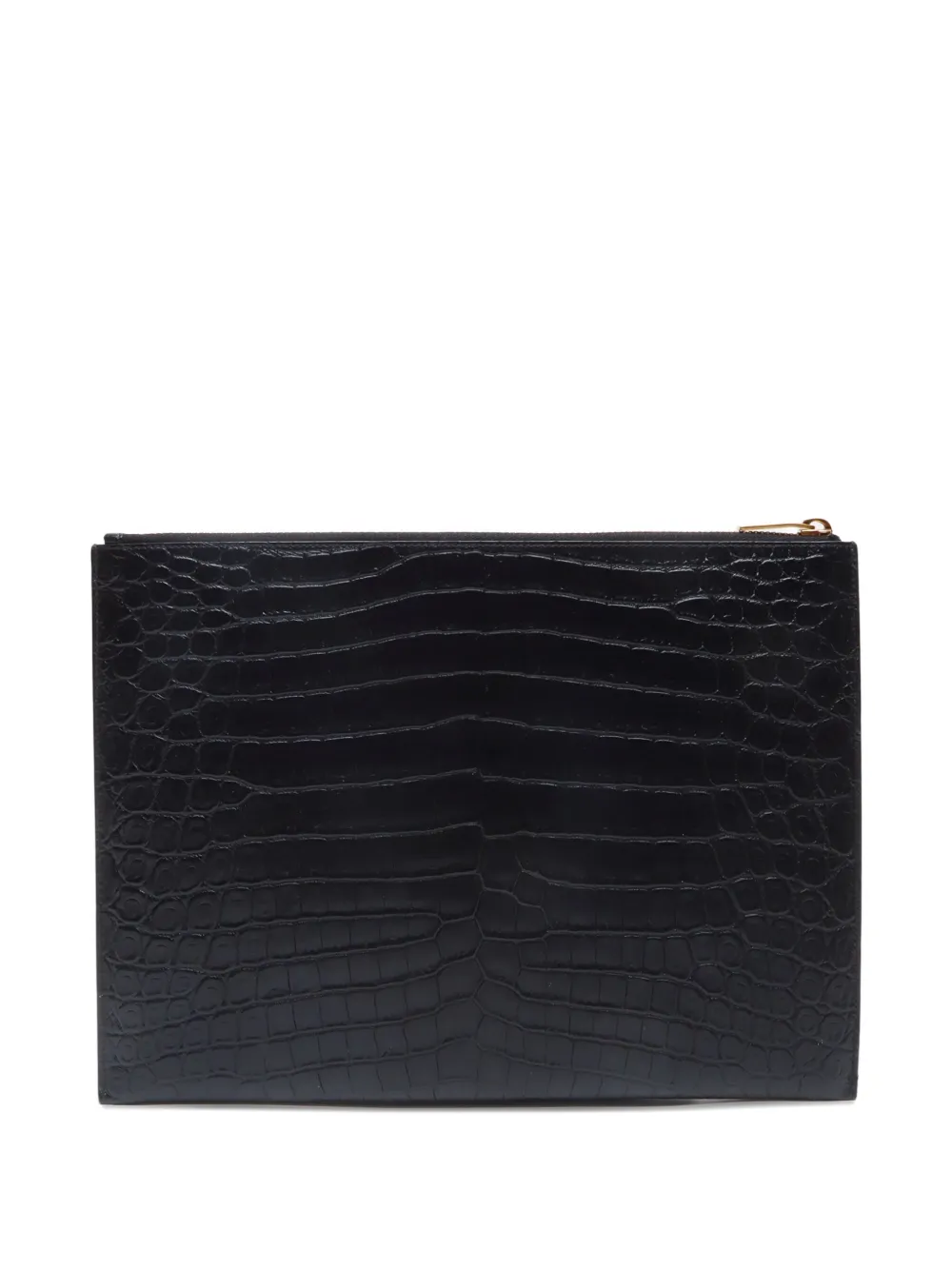 Saint Laurent Pre-Owned 2010-2020s embossed leather clutch bag | Bags | Image 2