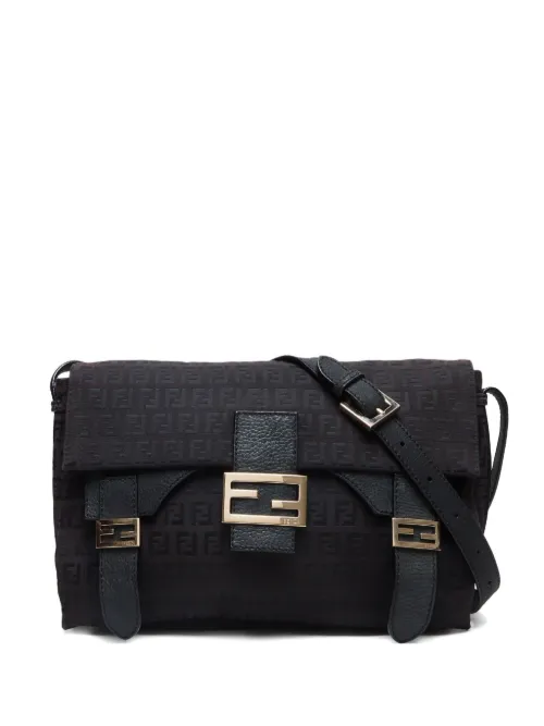 Sac porté épaule à motif Zucca (2000-2020) - Fendi Pre-Owned - Modalova