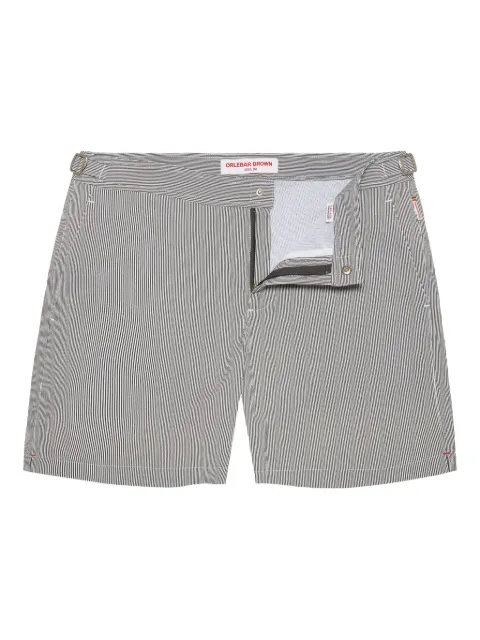 Orlebar Brown Bulldog Badeshorts mit Nadelstreifen
