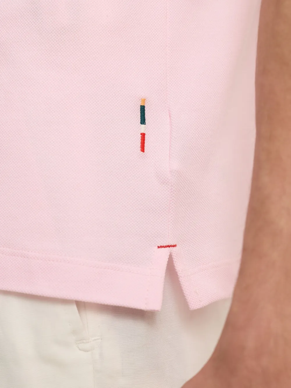 Orlebar Brown Bruno poloshirt Roze