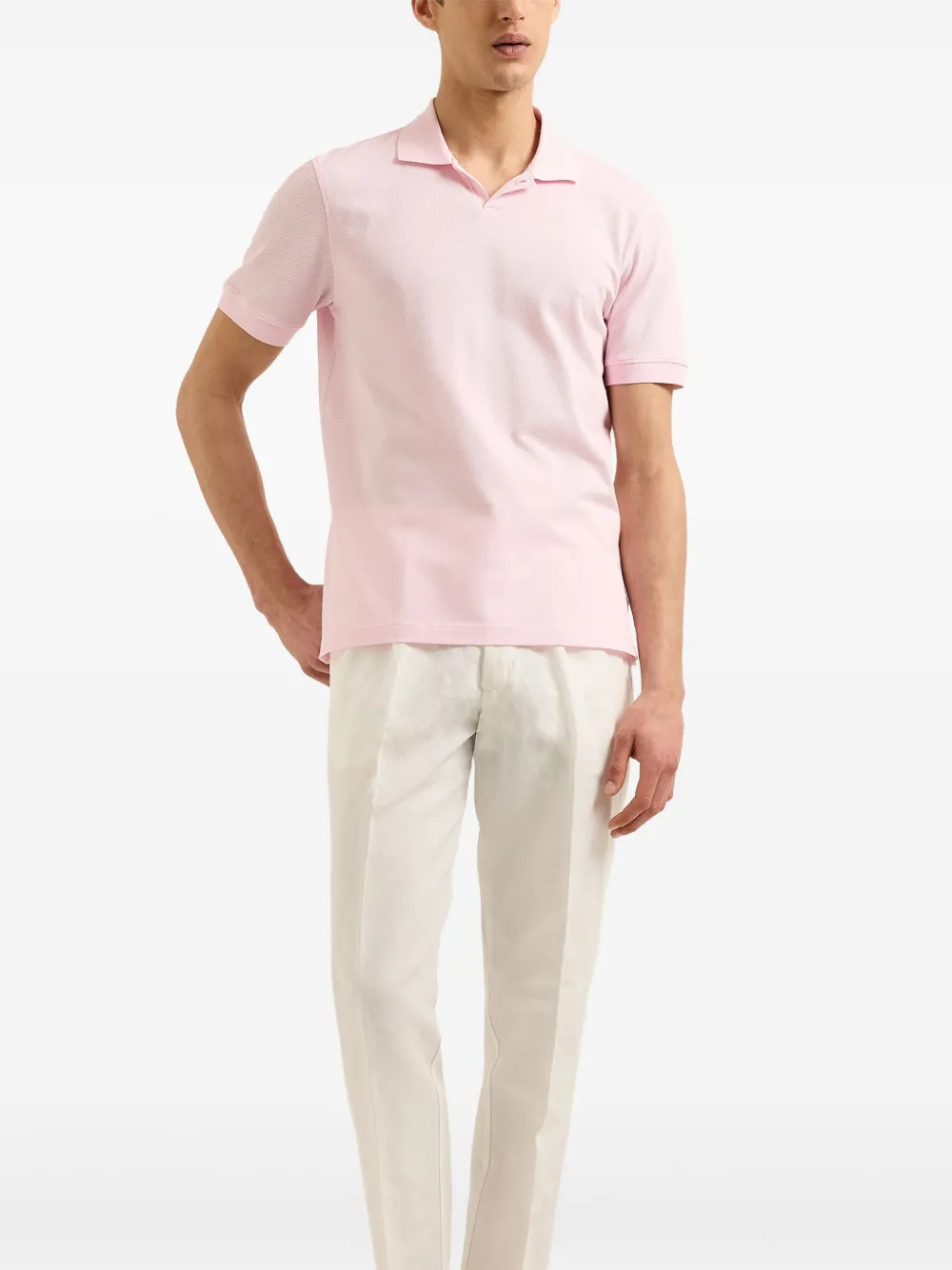 Orlebar Brown Bruno poloshirt - Roze