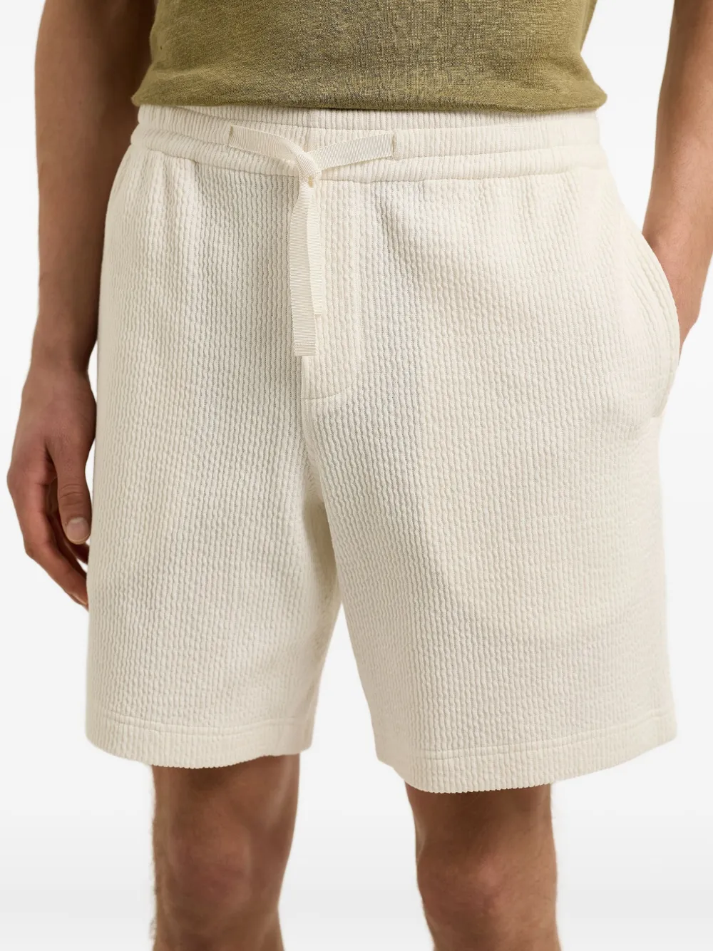 Orlebar Brown Trevone drawstring shorts Wit
