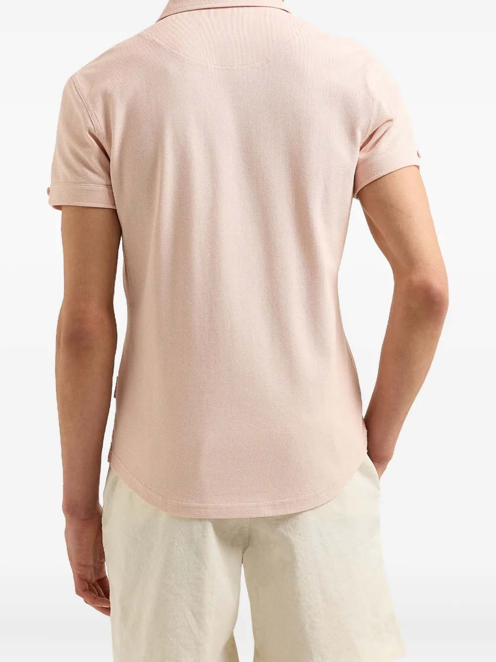 Orlebar Brown Poloshirt Roze