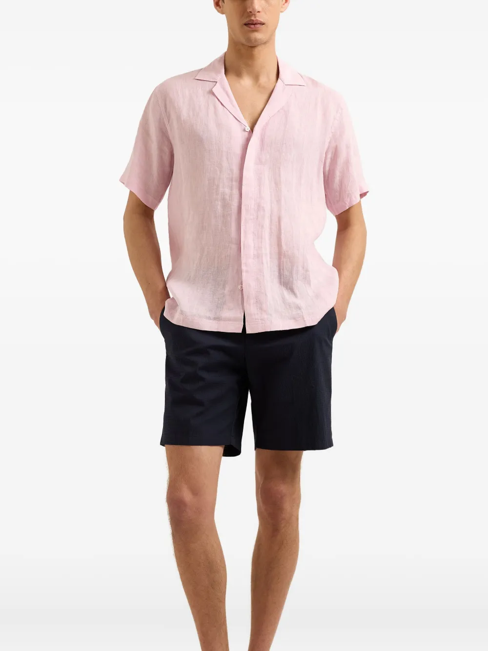 Orlebar Brown Maitan shirt - Roze