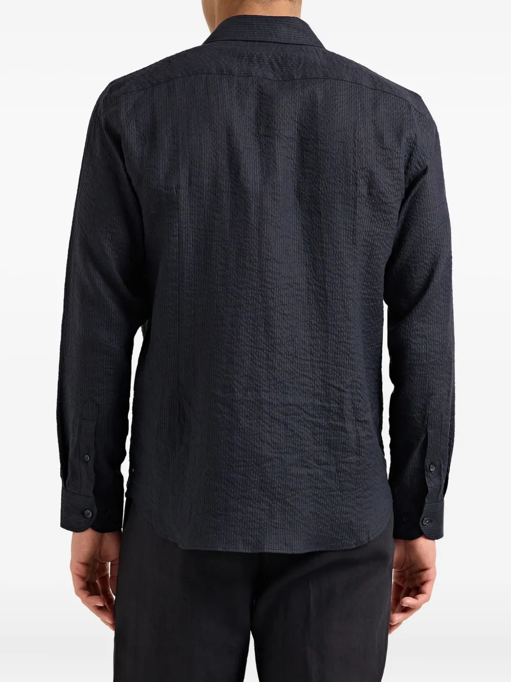 Orlebar Brown Giles overhemd Blauw