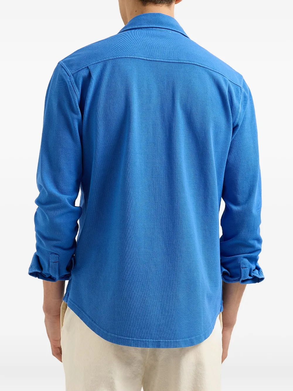 Orlebar Brown Giles overhemd Blauw