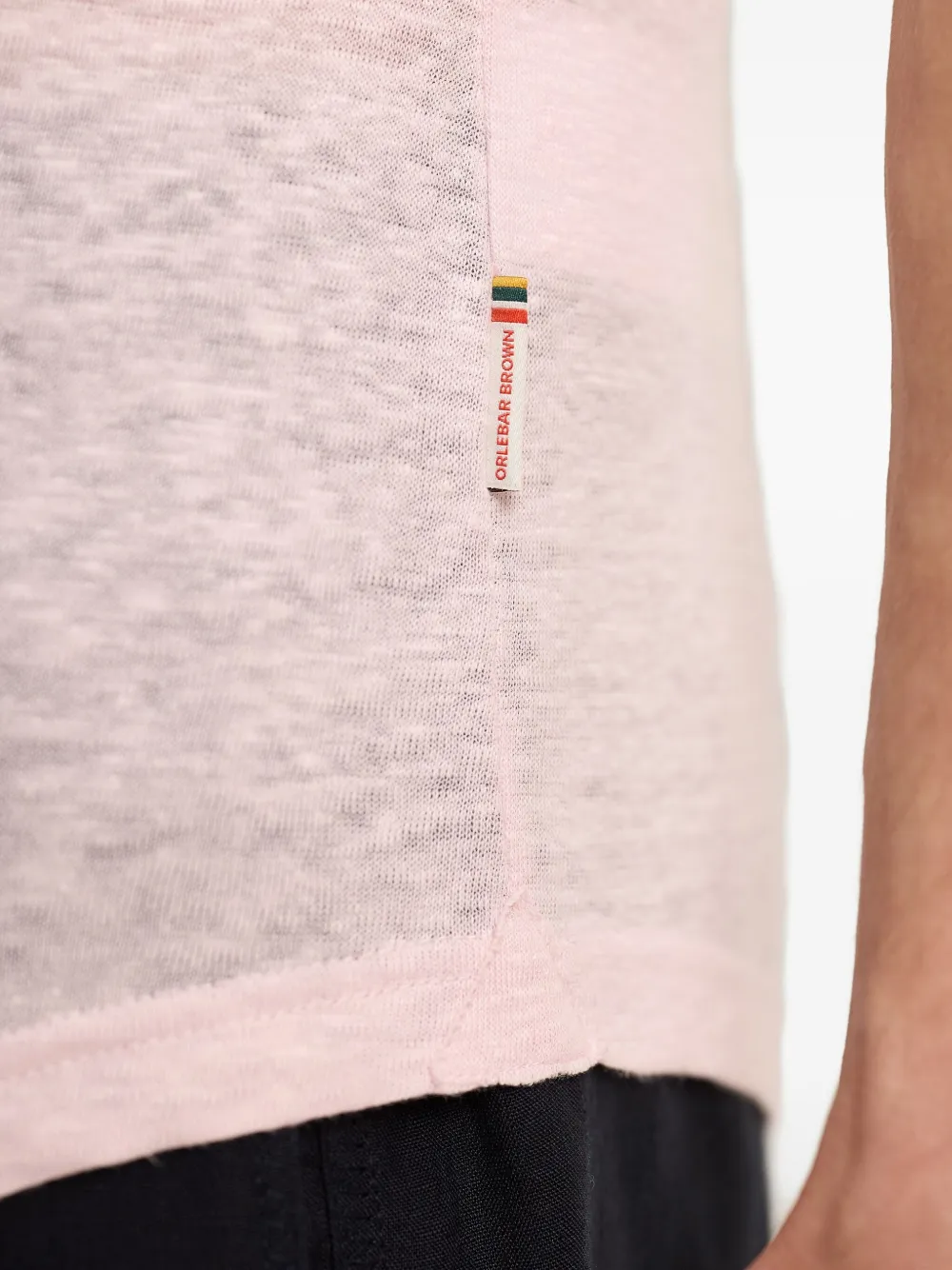 Orlebar Brown Poloshirt Roze