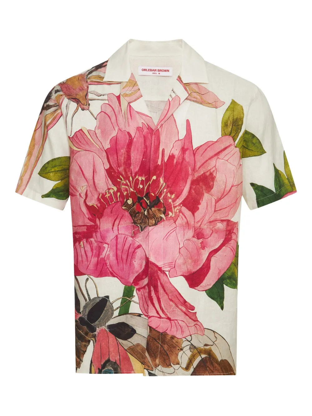 Orlebar Brown camisa Maitan | rosado | Image 1