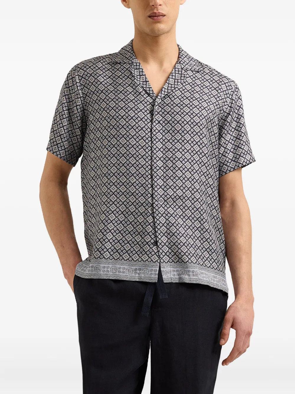 Orlebar Brown Maitan shirt - Blauw