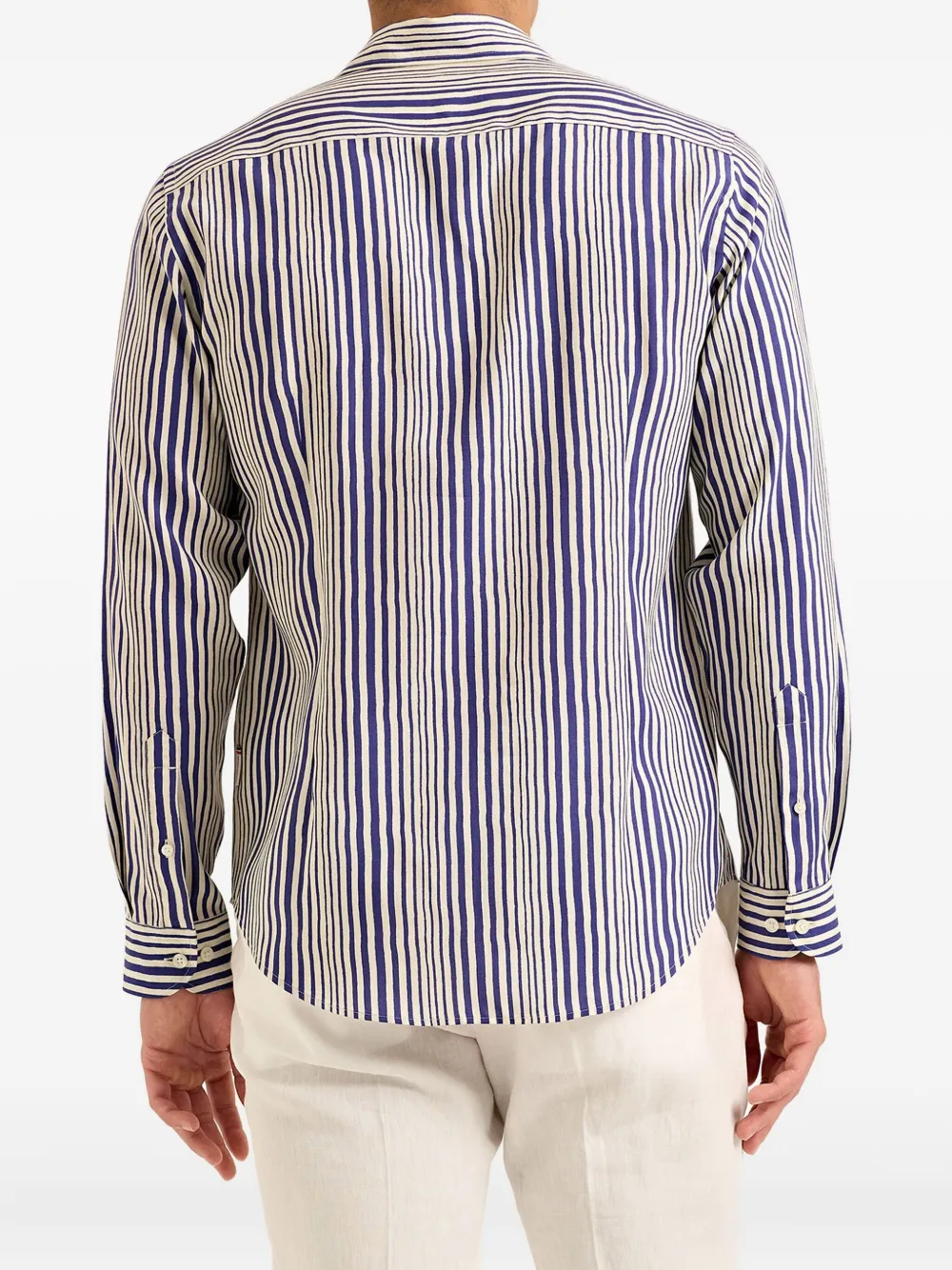 Orlebar Brown Giles overhemd Blauw